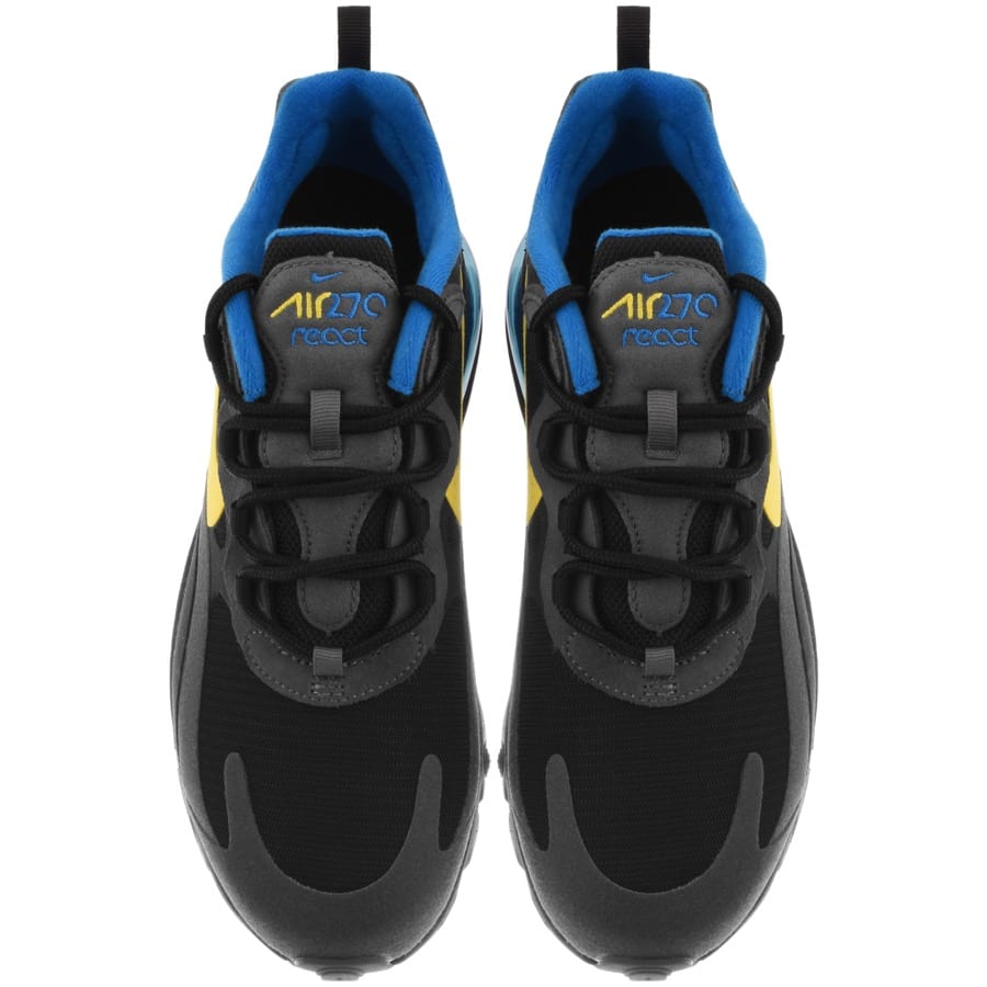 Alternative Image for ProductNike Air Max 270 React Trainers Black3